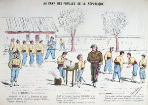 1871年、キャンプデプピレドラレピュブリックで。 作： Unbekannt