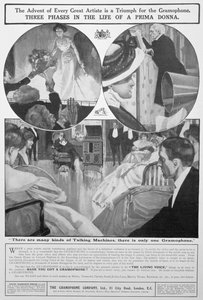蓄音機の嫌悪、1909 作： Unbekannt