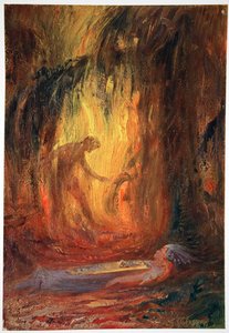 「ブリュンヒルデの目覚め」、1906 年 作： Unbekannt