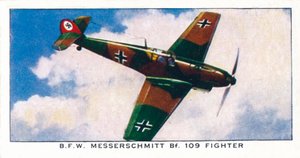 BFWメッサーシュミットBf。 109ファイター、1938 作： Unbekannt