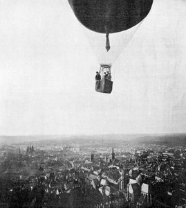 エアロクラブの気球、1899年3月18日 作： Unbekannt
