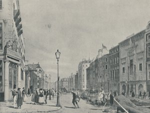 ピカデリーの風船、1842年、1920年 作： Unbekannt