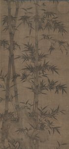 四季の竹：春、1279年から1368年。 作： Unbekannt
