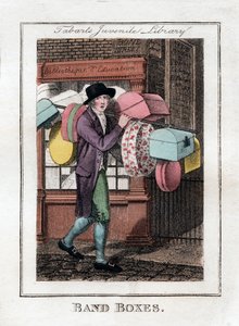 バンドボックス、タバーツ少年図書館、ロンドン、1805 作： Unbekannt