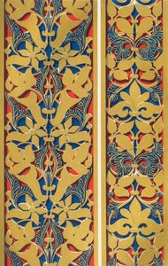 バンド、アーチの側面、ライオンズ裁判所、1907年。 作： Unbekannt