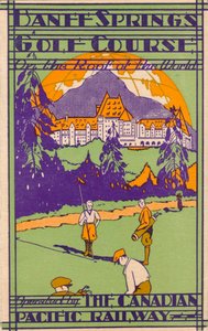 バンフスプリングスゴルフコース、スコアカード、c1925 作： Unbekannt