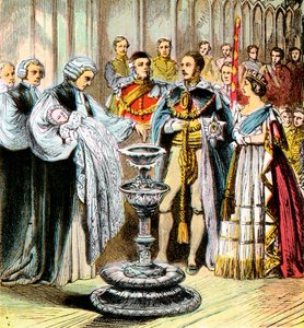 プリンスオブウェールズの洗礼、1842年c1850年代