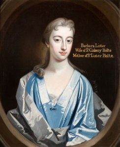 バーバラ・リスター、1714～1724年。 作： Unbekannt