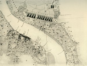 バラックポアパークアンドカントンメント、1841年、1925年。 作： Unbekannt
