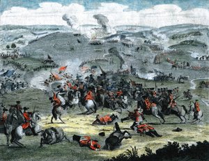 ブレナムの戦い1704年8月 作： Unbekannt