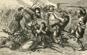 クナクサの戦い、1890年。 作： Unbekannt