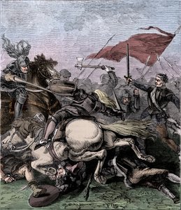 フラッデンの戦い、1513、c1910 作： Unbekannt