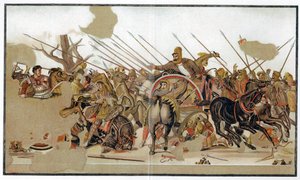 イッソスの戦い、紀元前333年、紀元1世紀 作： Unbekannt
