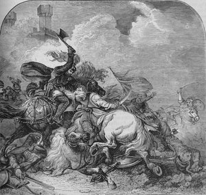 ヤッファの戦い、c1880 作： Unbekannt