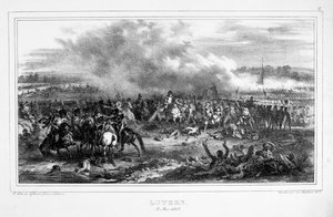 ラッツェンの戦い、1813年5月2日 作： Unbekannt