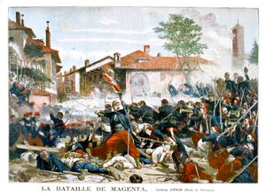 マゼンタの戦い、1859年、1901年 作： Unbekannt