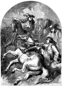 マルプラケの戦い、1709年、19世紀 作： Unbekannt