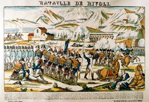 リヴォリの戦い、1797年1月14日、19世紀 作： Unbekannt