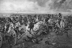 ウォータールーの戦い、1815 作： Unbekannt