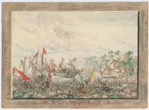 ドナウ川の戦い1828年、1829年 作： Unbekannt