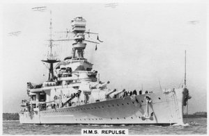 バトルクルーザーHMSレパルス、1937 作： Unbekannt