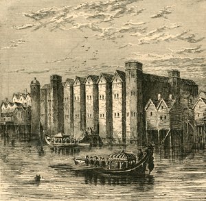 ベイナーズ城、1790年、1897年に公開されたビューから。 作： Unbekannt