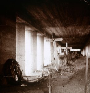 バヨネットトレンチ、北フランス、ヴェルダン、c1916-c1918。 作： Unbekannt