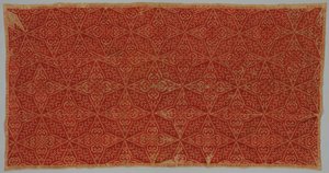 ベッドカーテン、1700年代。 作： Unbekannt