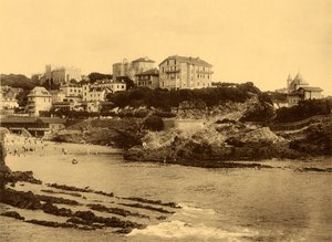 ビアリッツ-Le Port-Vieux、c1930。 作： Unbekannt