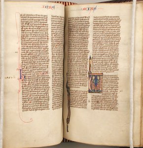 聖書、約。 1235年。 作： Unbekannt