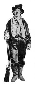 ビリー・ザ・キッド、アメリカの武装集団および無法者、c1877-1881 1954 作： Unbekannt
