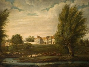 バーディングベリー ホール、ウォリックシャー、1800 年。