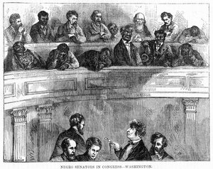 Senadores negros no Congresso - Washington, 1868 作： Unbekannt