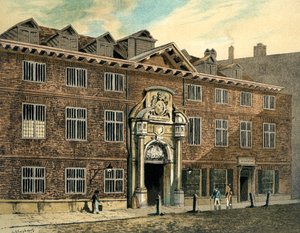 ロンドン市ブラックウェルホール、1886年