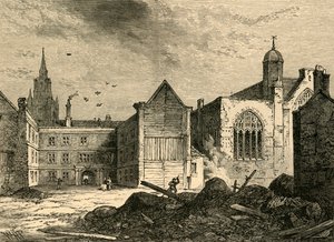 1812年、1897年にブラックウェルホール。 作： Unbekannt