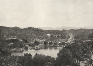 1926年、Greory-RoadからNNWまでのキャンディ湖の眺め 作： Unbekannt