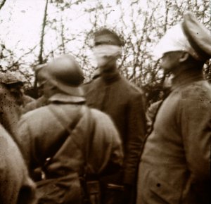 1918年11月、目隠しされた兵士 作： Unbekannt