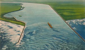 ボカスデセニザ、海の港への入り口、バランキージャ、c1940年代 作： Unbekannt