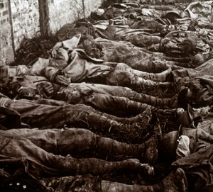 攻撃後の身体、c1914-c1918 作： Unbekannt
