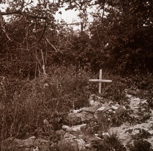 ドイツ兵の遺体、北フランス、アブレンサンナゼール、c1914-c1918。 作： Unbekannt
