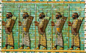 ペルシャ王の護衛、紀元前 6 ～ 5 世紀 作： Unbekannt