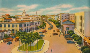 ボリバル大通り、バランキージャ、c1940年代