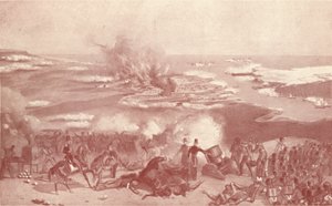 セバストポル爆撃、1854 1909 作： Unbekannt
