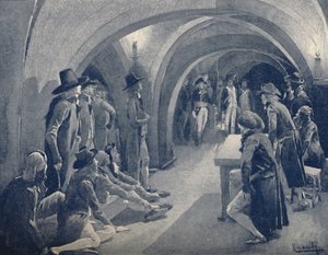 パンテオンクラブを閉じるボナパルト、1796年、1896年。 作： Unbekannt