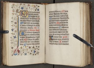時の書」1450年頃（ベラムにインク 作： Unbekannt