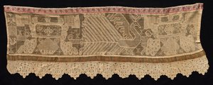 18〜19世紀のピーコックモチーフとの国境。 作： Unbekannt