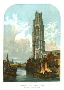 ボストン教会、リンカンシャー、1856年。 作： Unbekannt