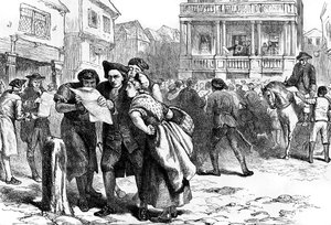 切手法、1765年c1880年を読んでいるボストン人 作： Unbekannt