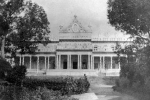 植物園、ブリンダバ、インド、1917 作： Unbekannt