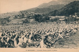 キャンドル-偉大なアラブの祈りの第2フェーズ、c1900。 作： Unbekannt